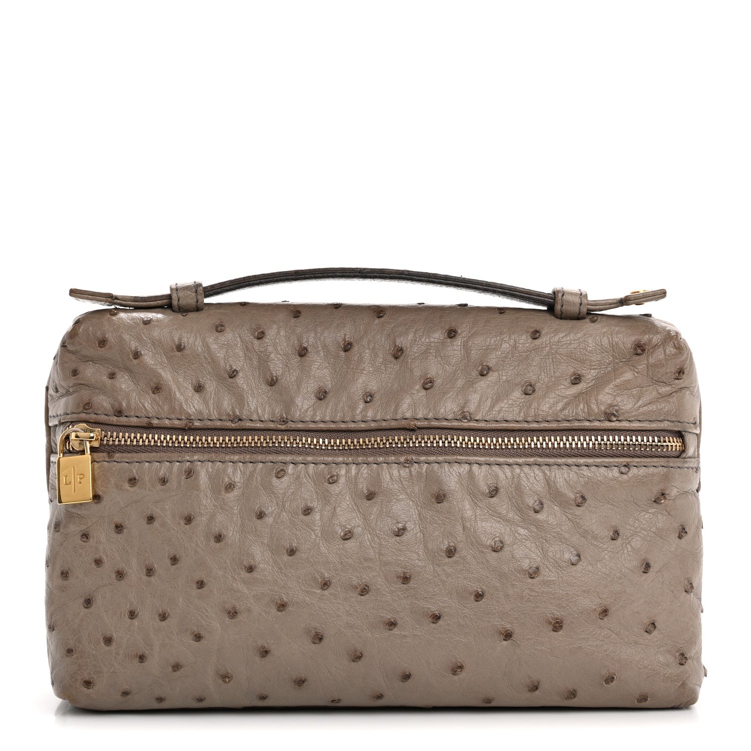 Loro Piana Ostrich L19 Extra Pocket Pouch 1 of 14