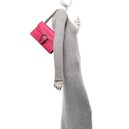 Gucci Dollar Calfskin Small Dionysus Shoulder Bag Box Pink 2 of 7