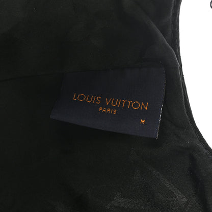 Louis Vuitton Polyester Silk Monogram LV Get Ready Cap M Black 8 of 8