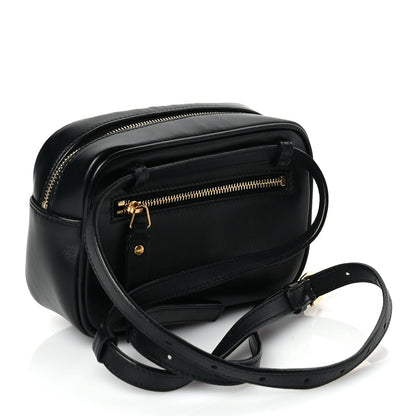 Saint Laurent Calfskin Matelasse Monogram Lou Belt Bag Black 2 of 8