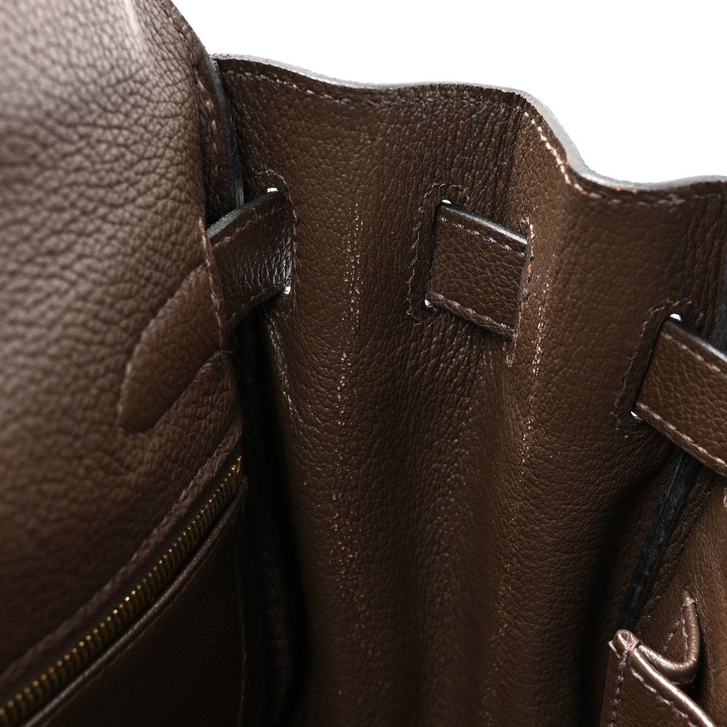 Hermes Togo Kelly Retourne 32 Chocolate 11 of 17