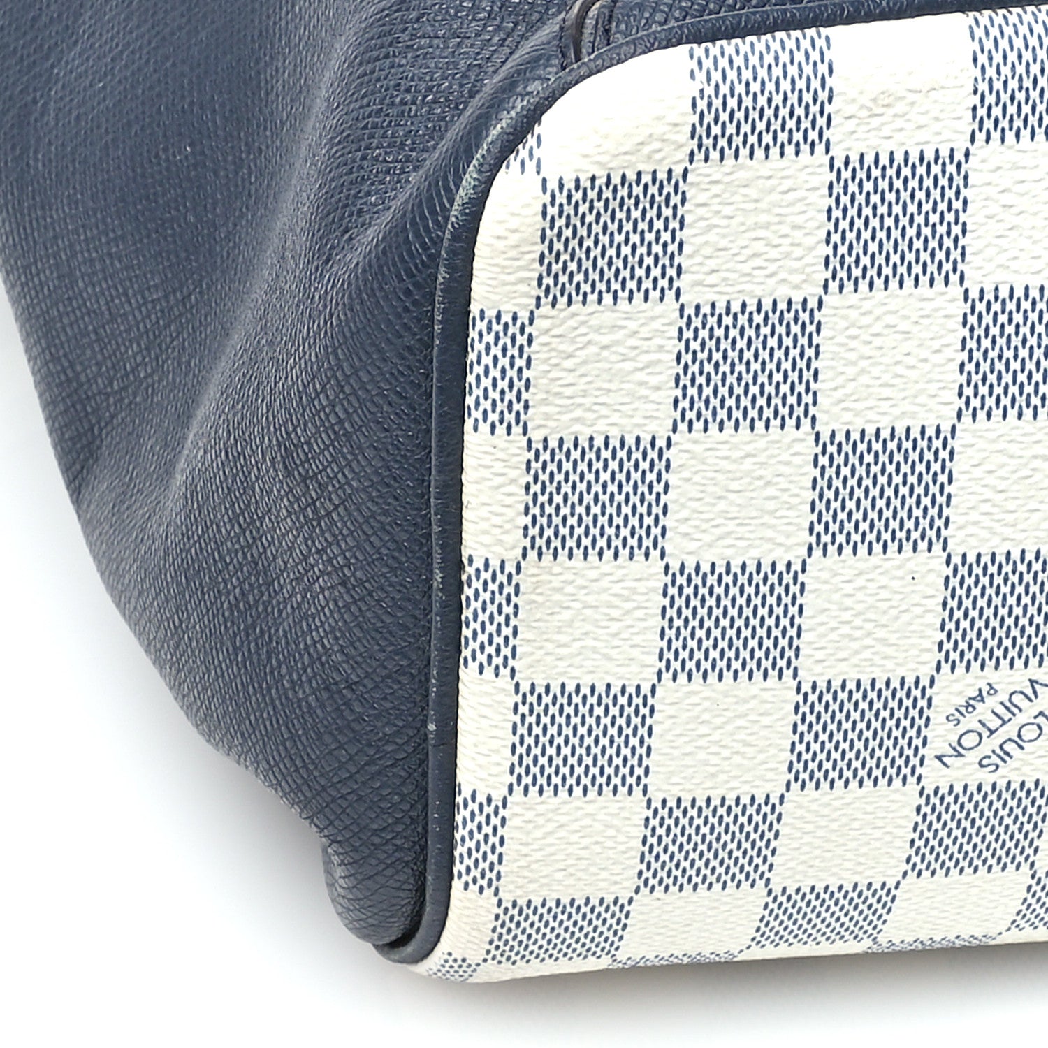 Louis Vuitton Damier Coastline Azur Matchpoint Backpack Black 12 of 14