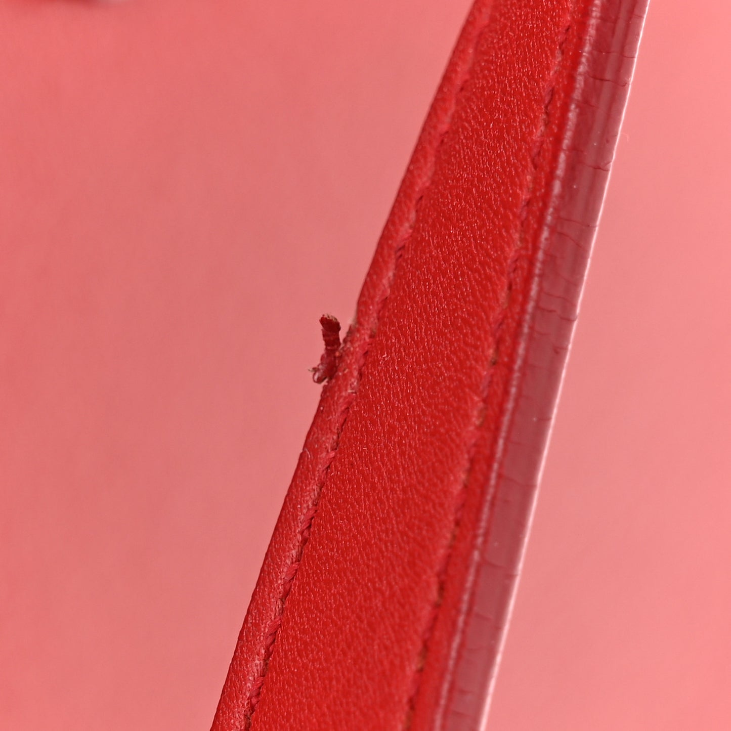 Calfskin Small Sac De Jour Vermillion