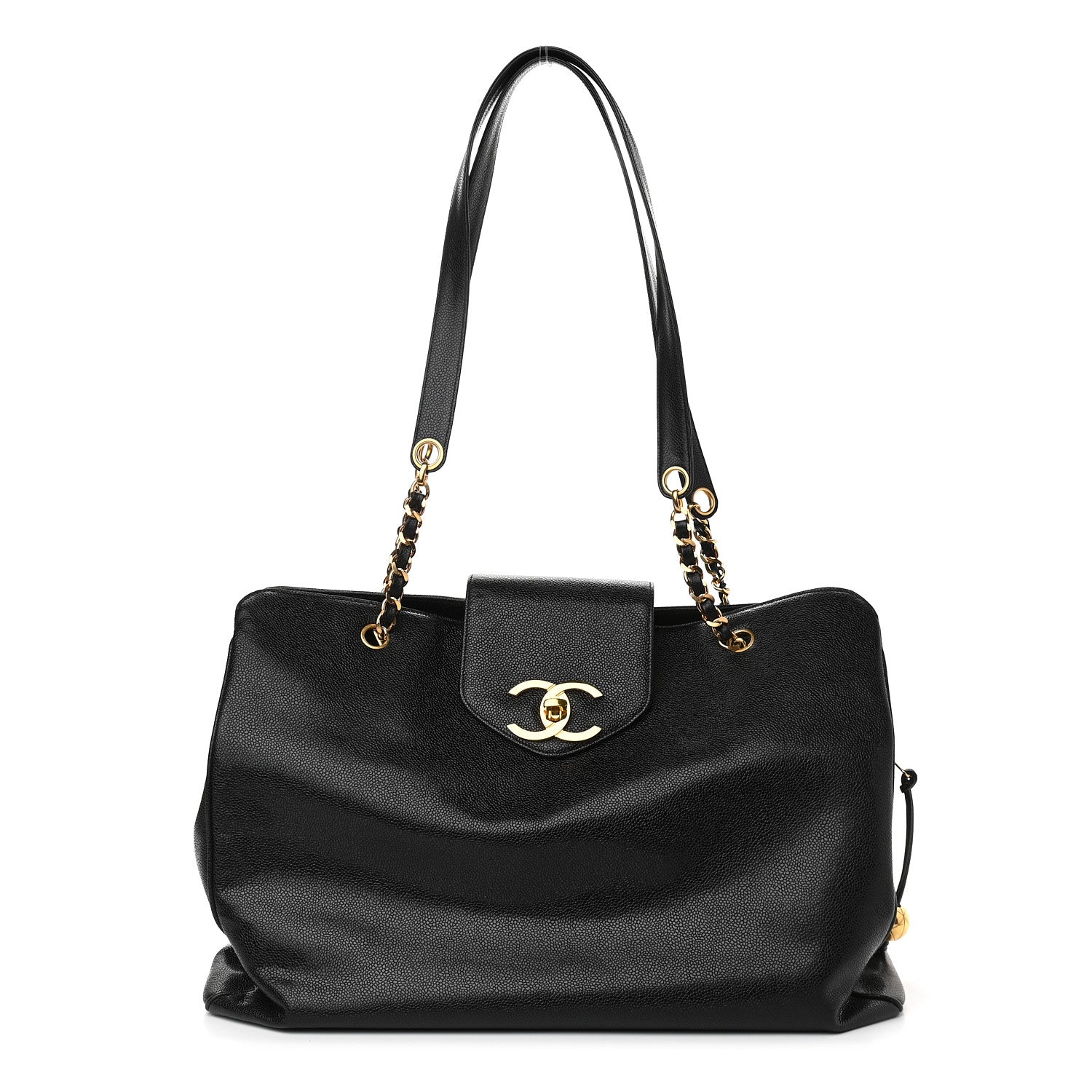 Chanel Caviar XL Weekender Bag Black 1 of 9