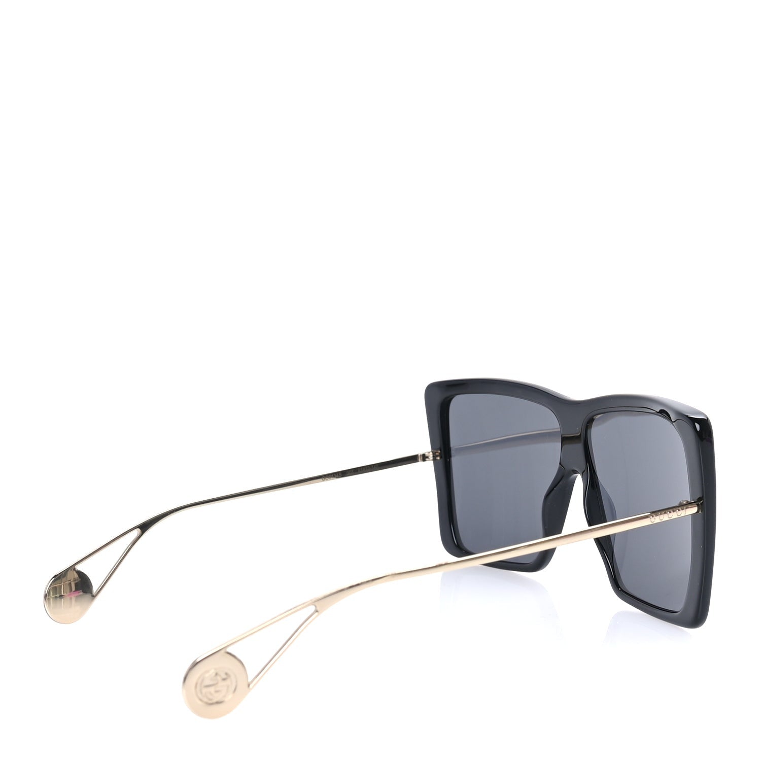 Gucci Acetate Oversize Square Frame GG0435SA Sunglasses  Black 3 of 7