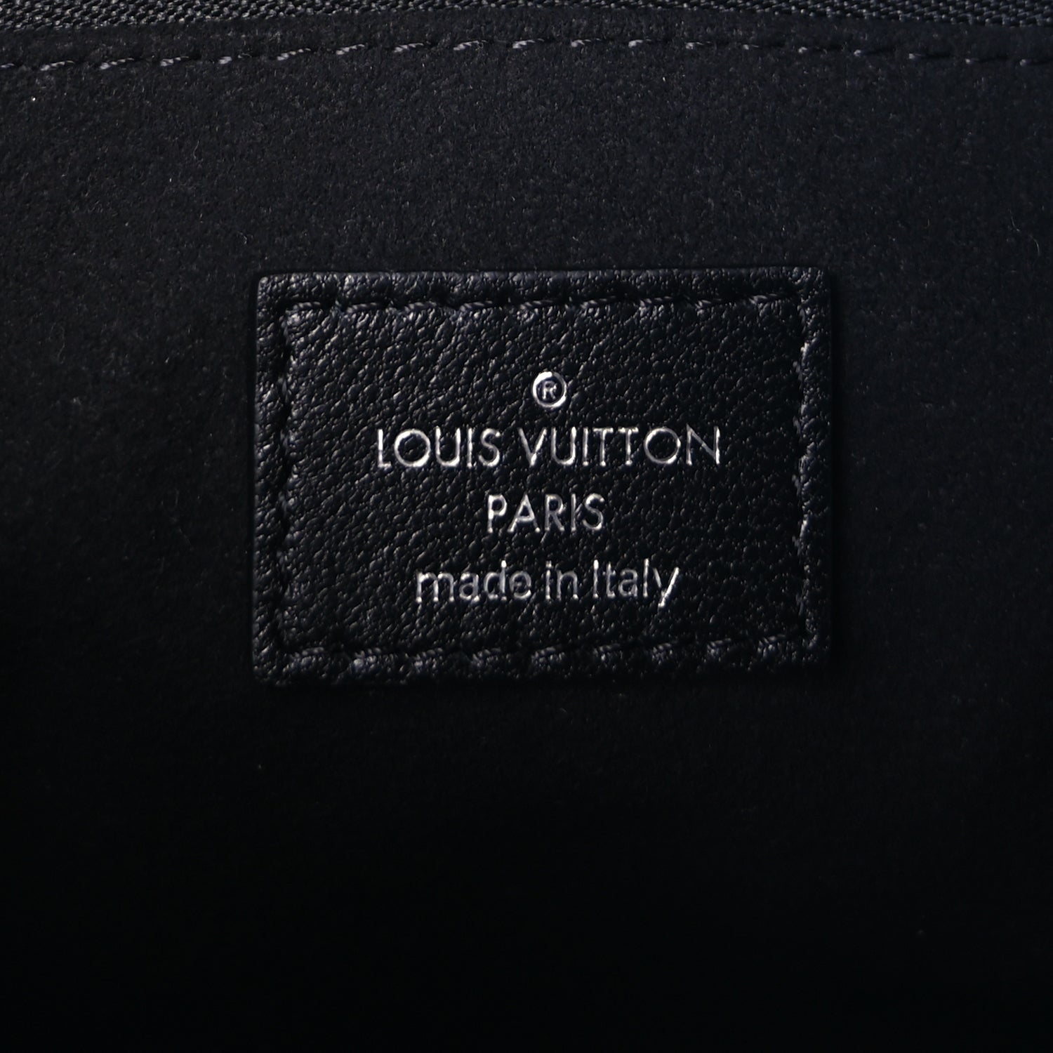 Louis Vuitton Lambskin CarryAll Cargo Vibe PM Black 5 of 7