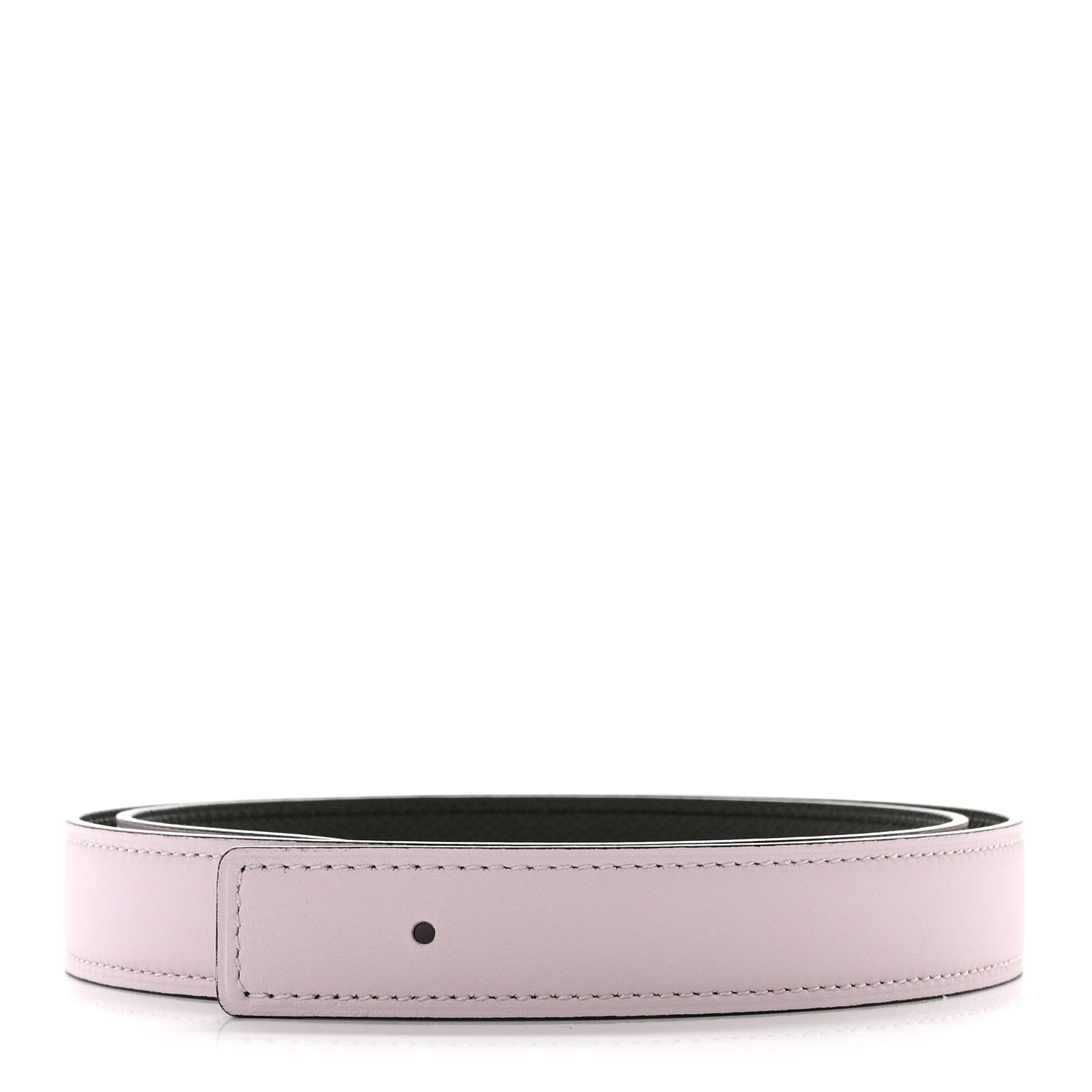 Hermes Swift Epsom 24mm Belt Strap 80 32 Mauve Pale Etain 1 of 6