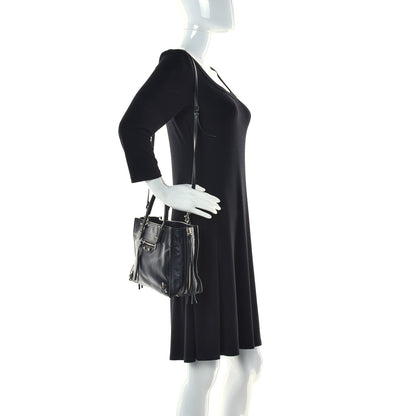 Balenciaga Veau Papier A6 Zip Around Tote Black 2 of 12