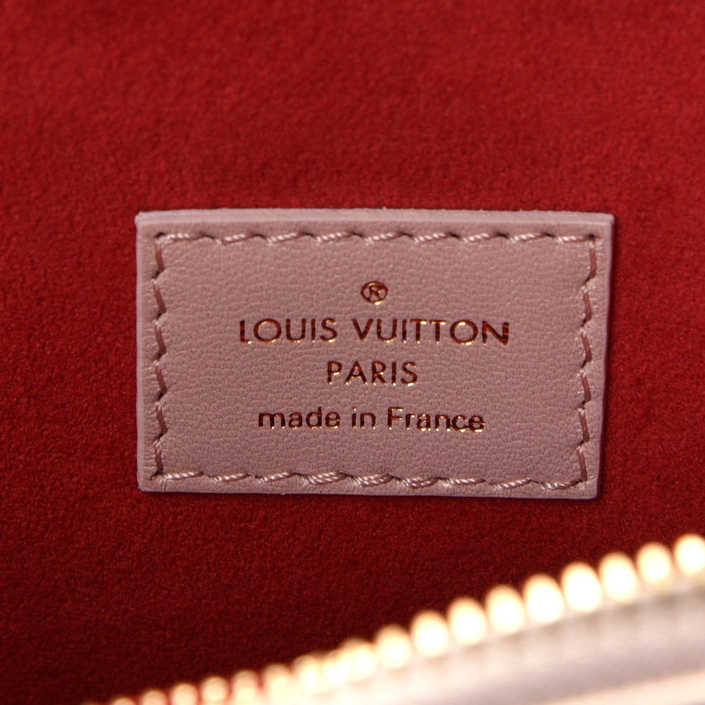 Lambskin Embossed Monogram Fall In Love Coussin PM Dragée Light Pink