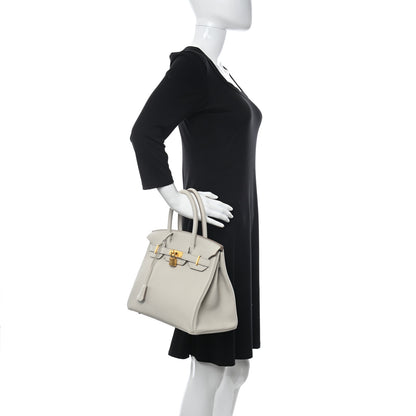 Hermes Togo Birkin 30 Beton 2 of 11
