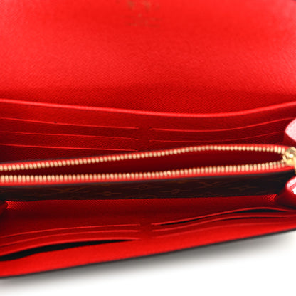 Louis Vuitton Monogram Candy Factory Sarah Wallet Candy Red 5 of 7