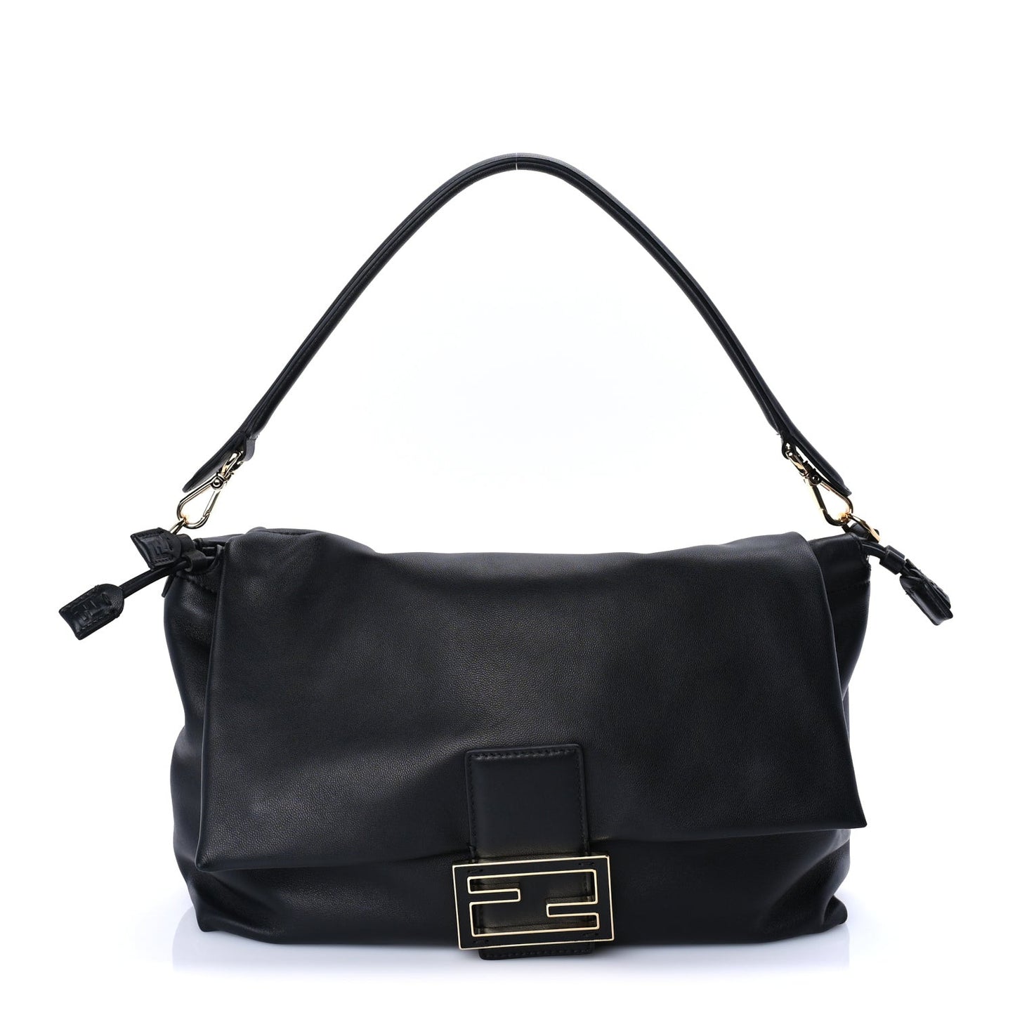 Nappa Large Mamma Baguette Black
