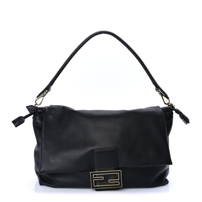 Fendi Nappa Large Mamma Baguette Black 1 of 7