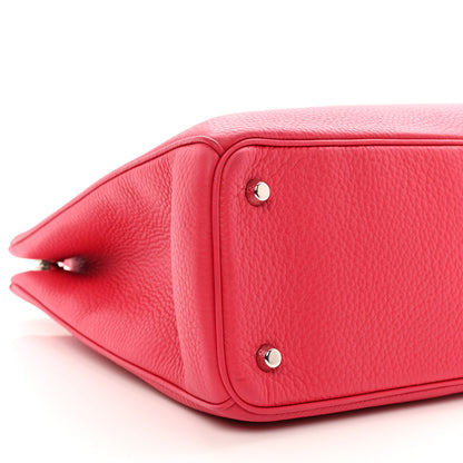 Christian Dior Bullcalf Large Diorissimo Tote Fuchsia 10 of 13