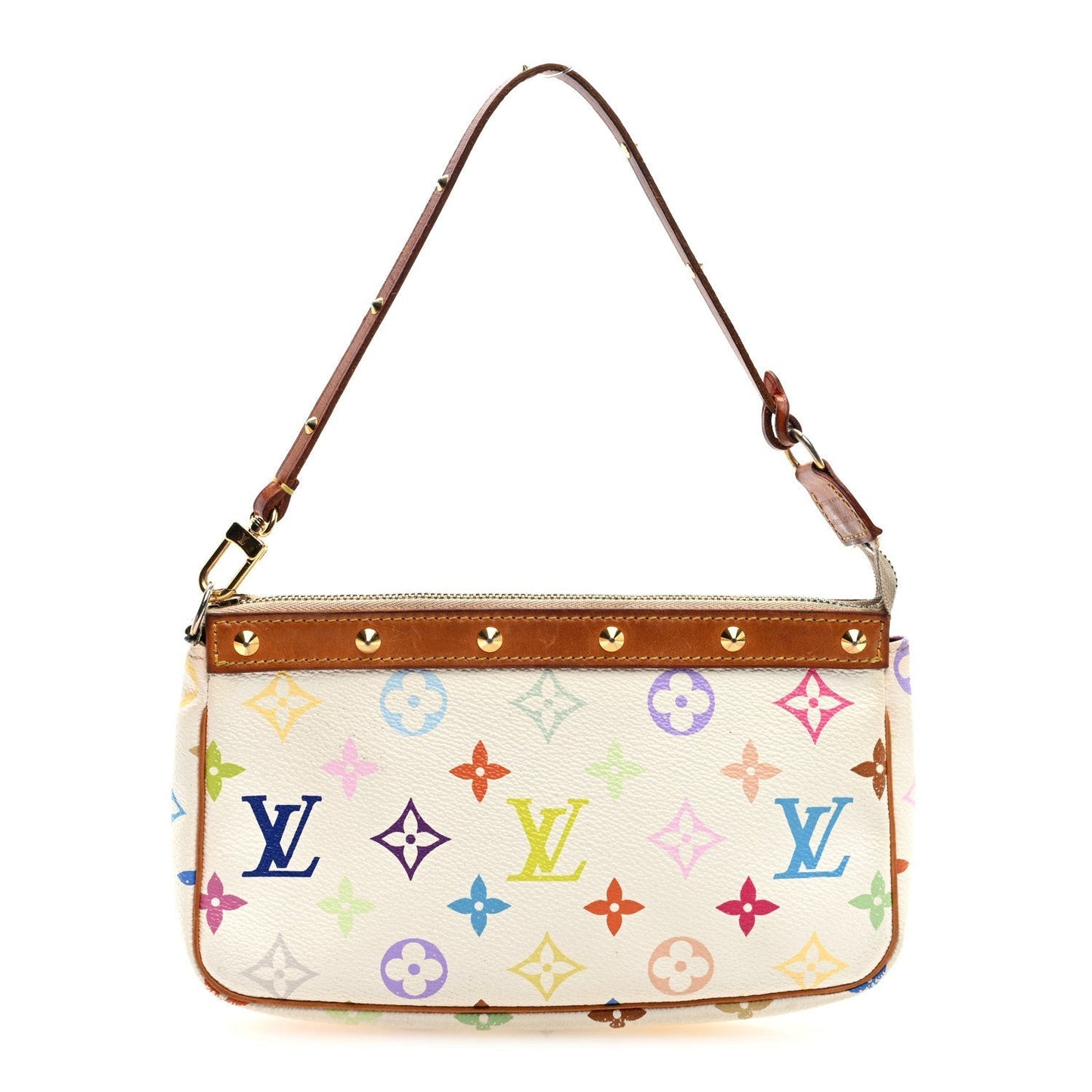 Monogram Pochette Accessories White