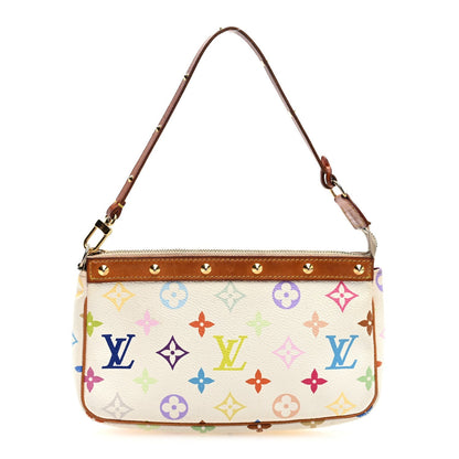 Louis Vuitton Monogram Pochette Accessories White 1 of 7