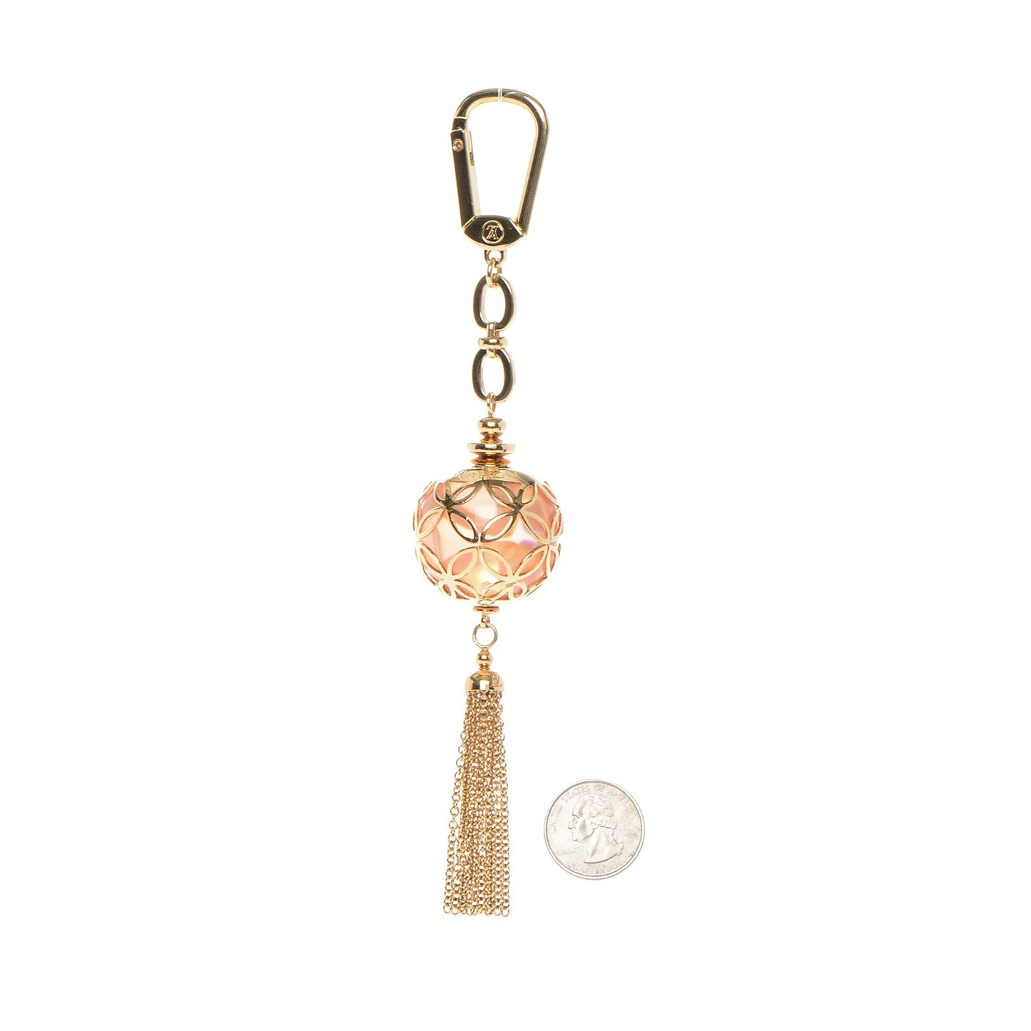 Ice Ball Key Holder Charm