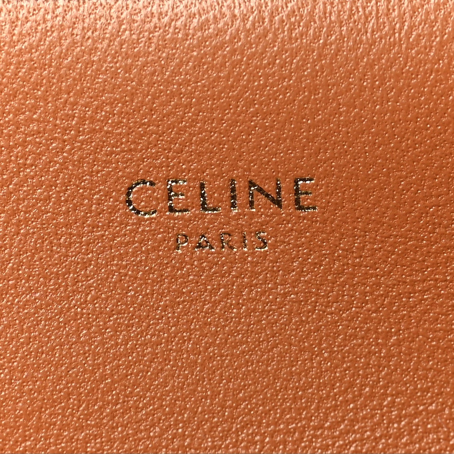 Triomphe Canvas Chain Shoulder Bag Tan