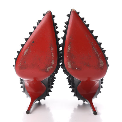 Christian Louboutin Kid Snakilta 120 Booties 37.5 Black 5 of 9