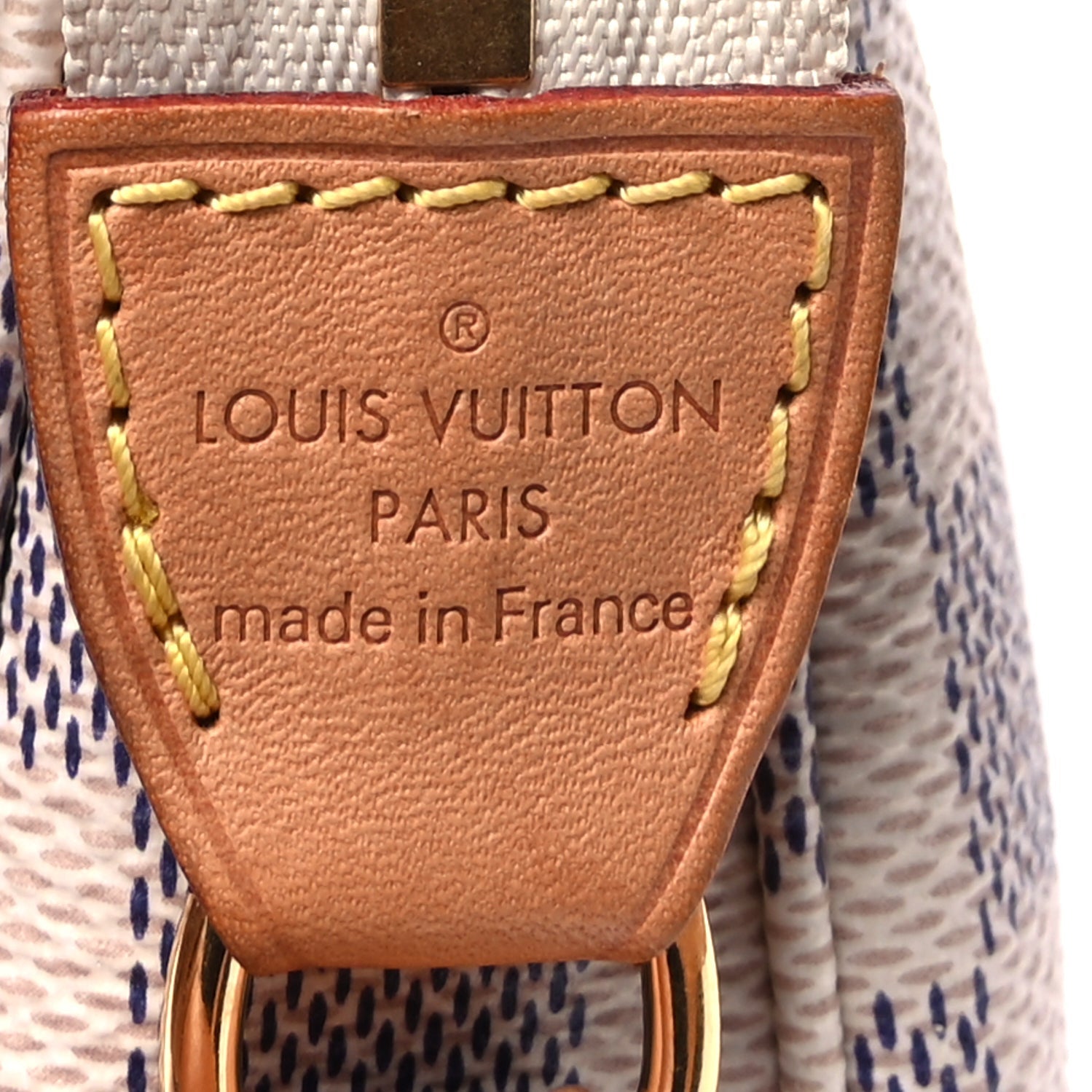 Louis Vuitton Damier Azur Pochette Accessories NM 6 of 9