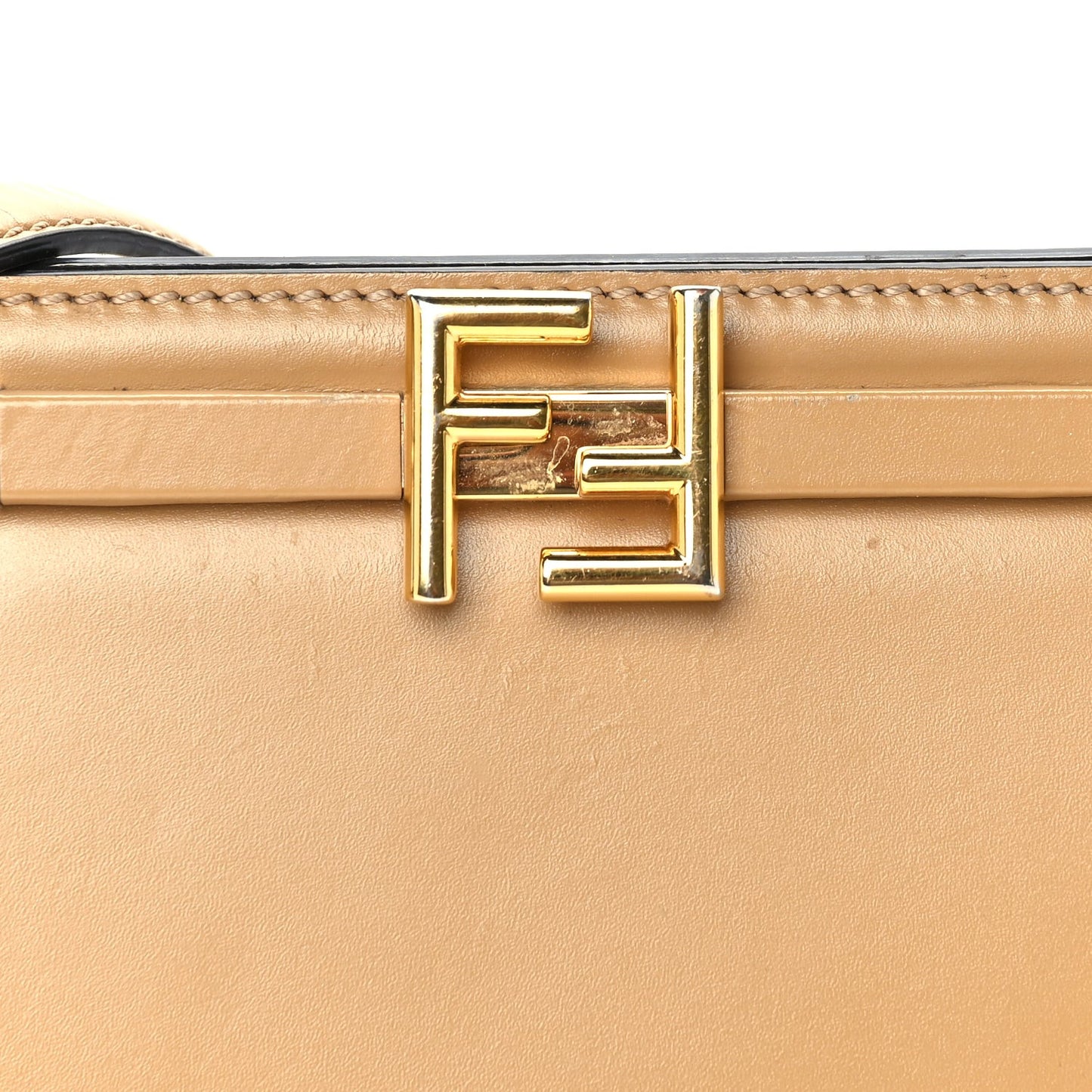 Vitello King Luxor  Touch Shoulder Bag  Caramello