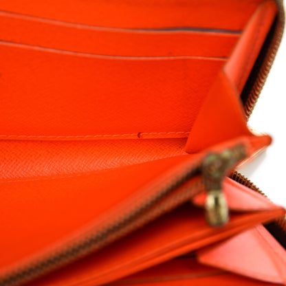 Louis Vuitton Monogram Graffiti Zippy Wallet Orange 13 of 15