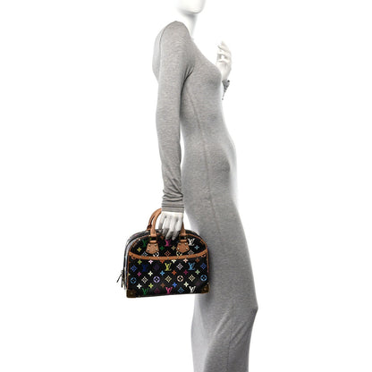 Louis Vuitton Monogram Multicolor Trouville Black 2 of 7