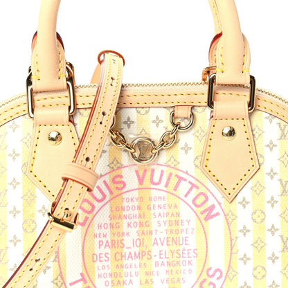 Louis Vuitton Mini Monogram Alma BB  Banana Yellow 6 of 8