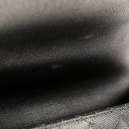 Chanel Metallic Caviar Quilted Small Coco Handle Flap Silver 10 of 12