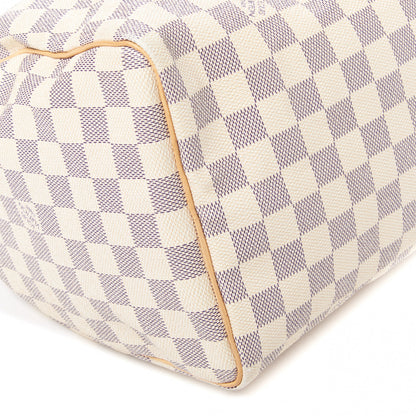 Louis Vuitton Damier Azur Speedy 30 6 of 9