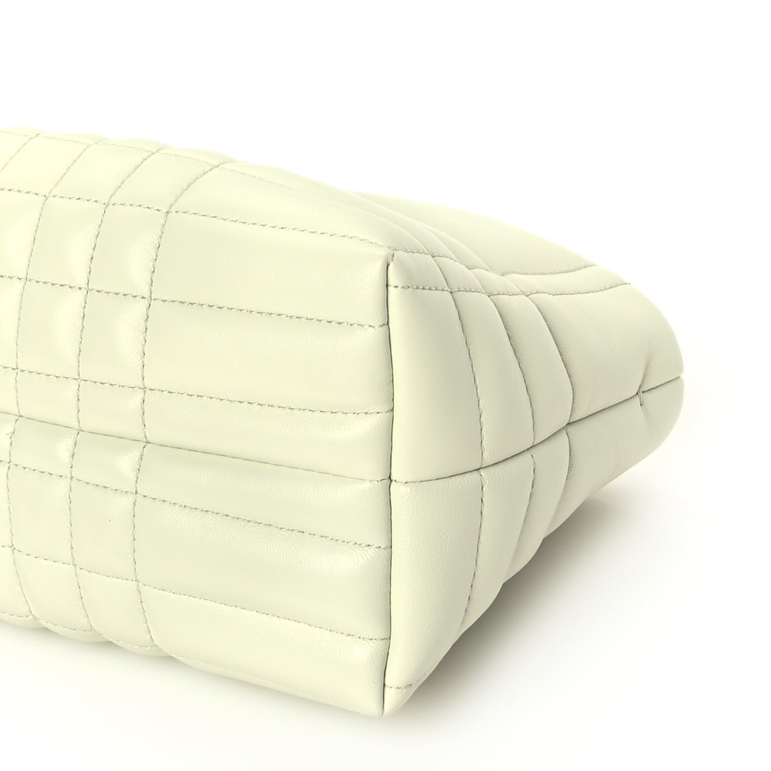 Burberry Lambskin Quilted Small Soft Lola Bag Pistachio 8 of 8