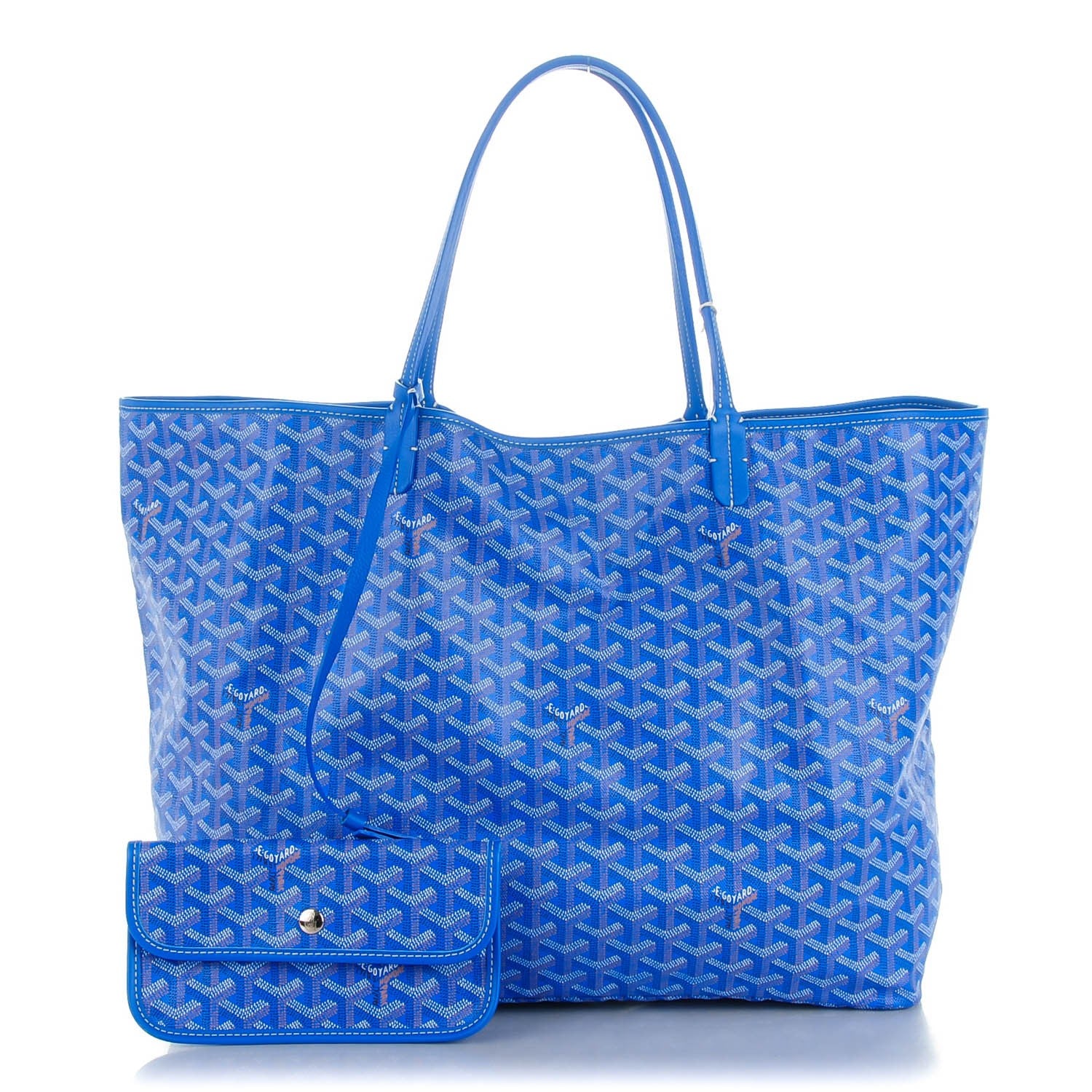 Goyard Goyardine Saint Louis GM Sky Blue 1 of 9