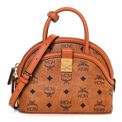 MCM Visetos Anna Tote Cognac 1 of 11
