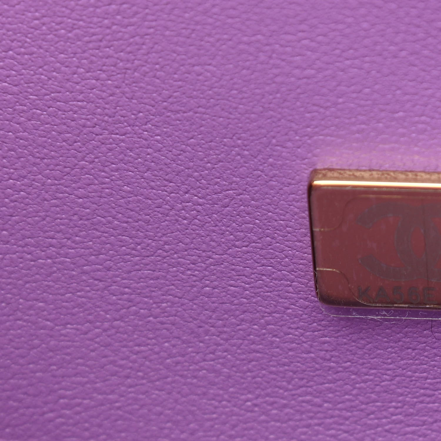 Chanel Caviar Quilted Small Double Flap Purple 7 of 11