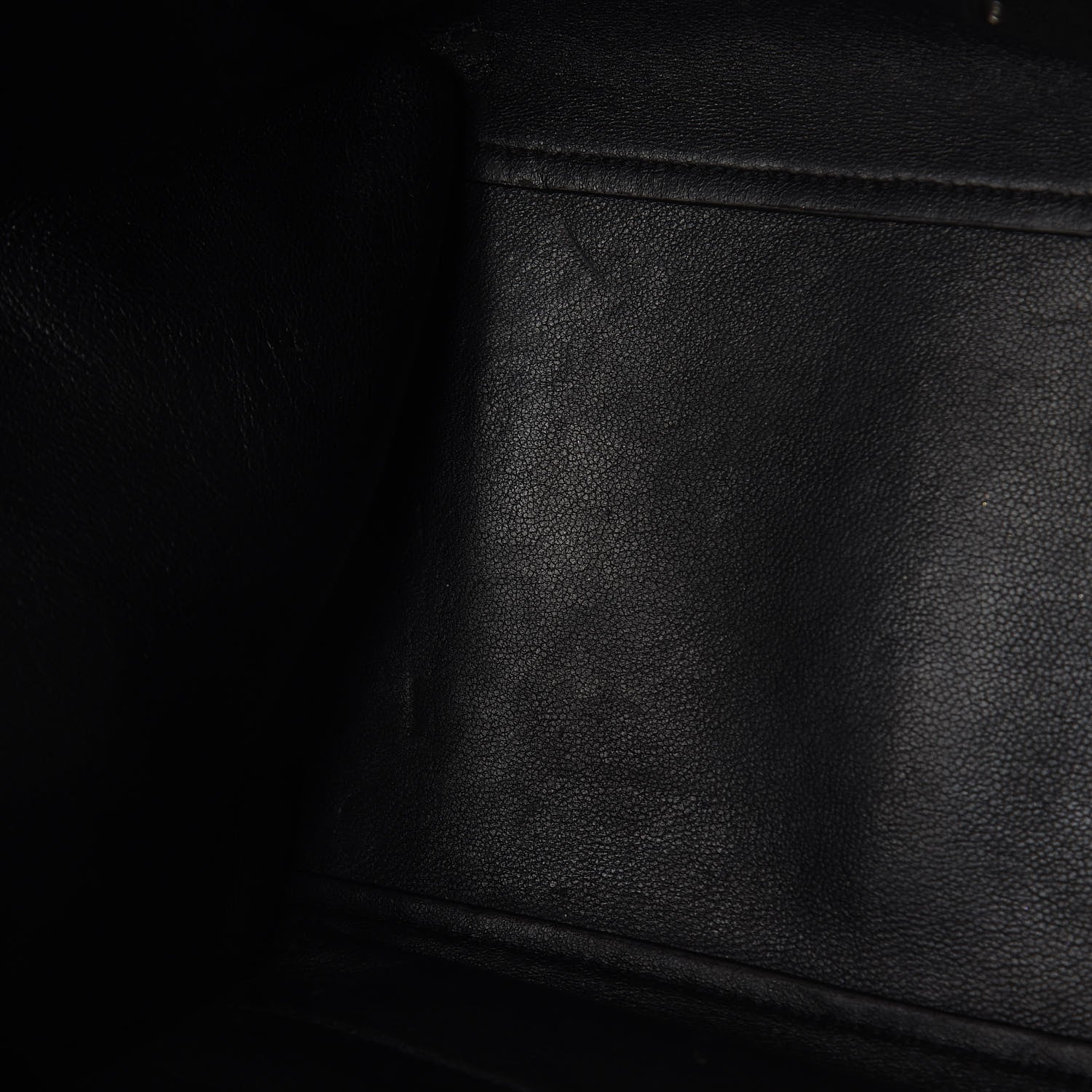 Celine Drummed Calfskin Suede Large Trapeze Black 14 of 17