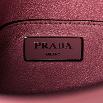 Prada Glace Calf Shoulder Bag Pink 5 of 8