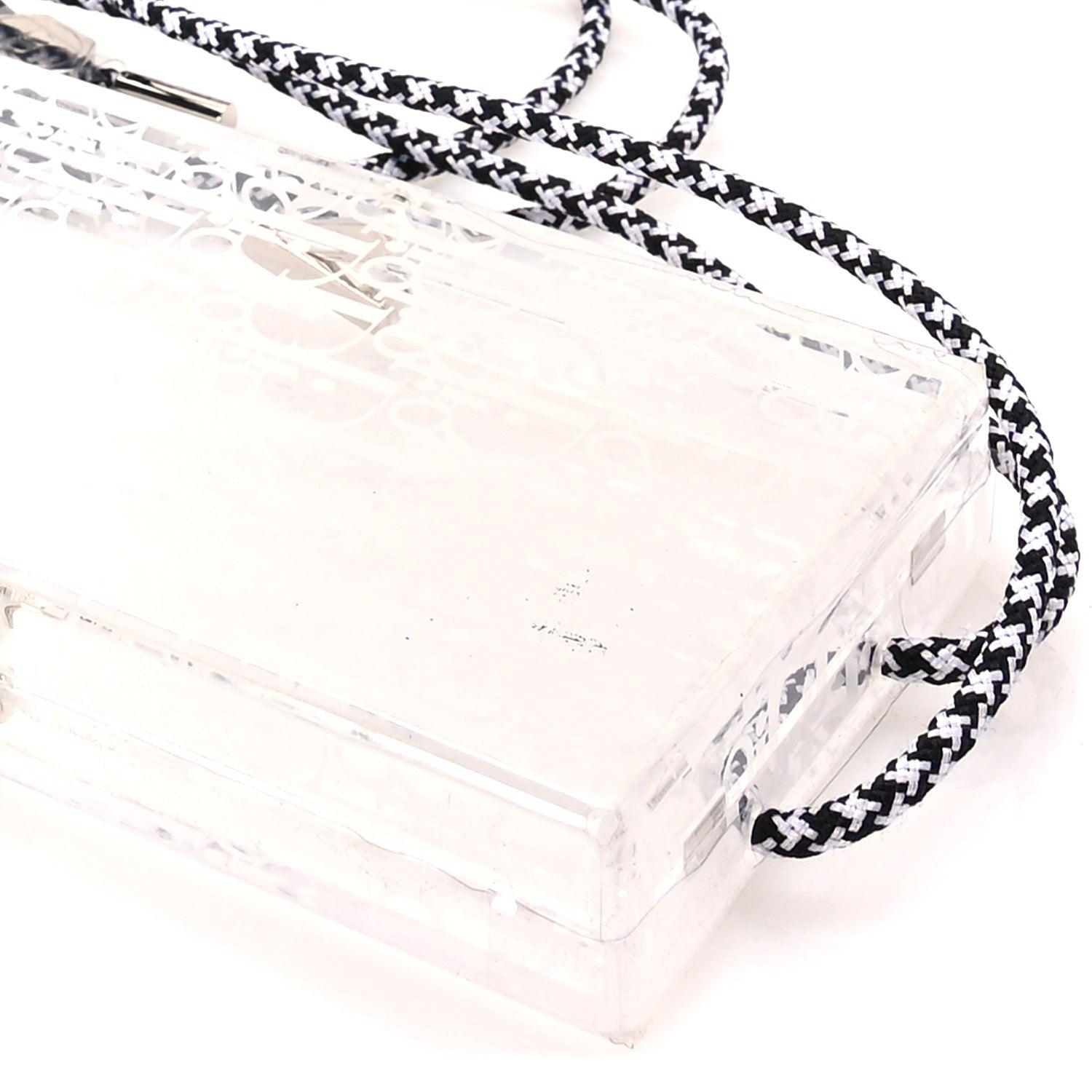 Christian Dior Plexiglass Vertical Pouch Translucent 8 of 8