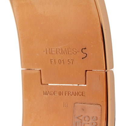 Hermes Enamel Wide Clic Clac H Bracelet PM Vert Argile 4 of 5