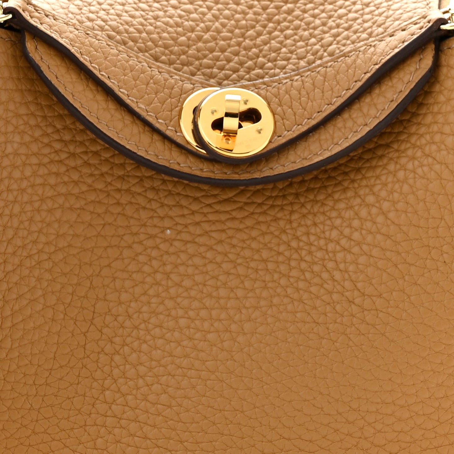 Taurillon Clemence Mini Lindy 20 Biscuit