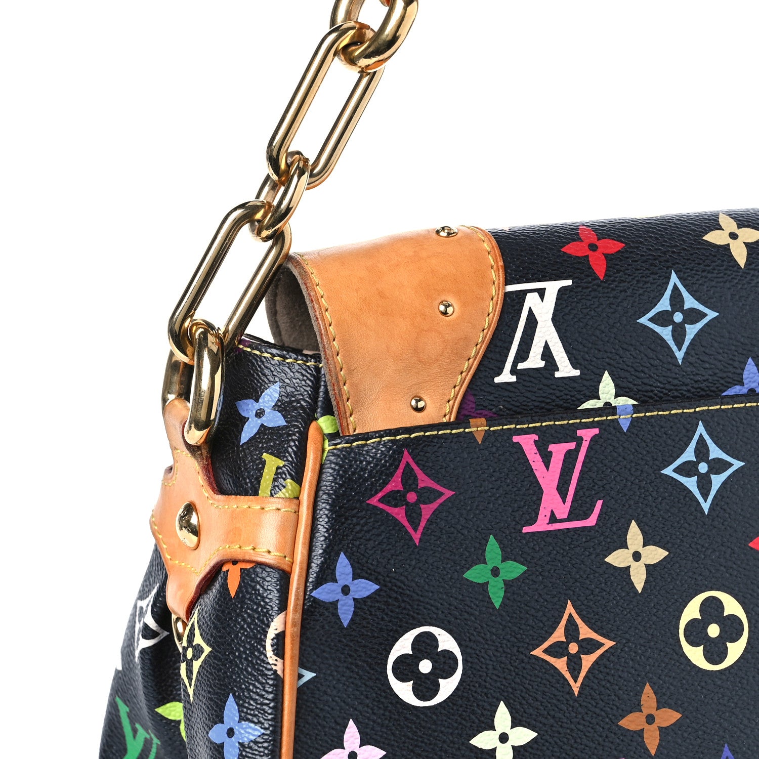 Louis Vuitton Monogram Multicolor Beverly MM Black 11 of 17