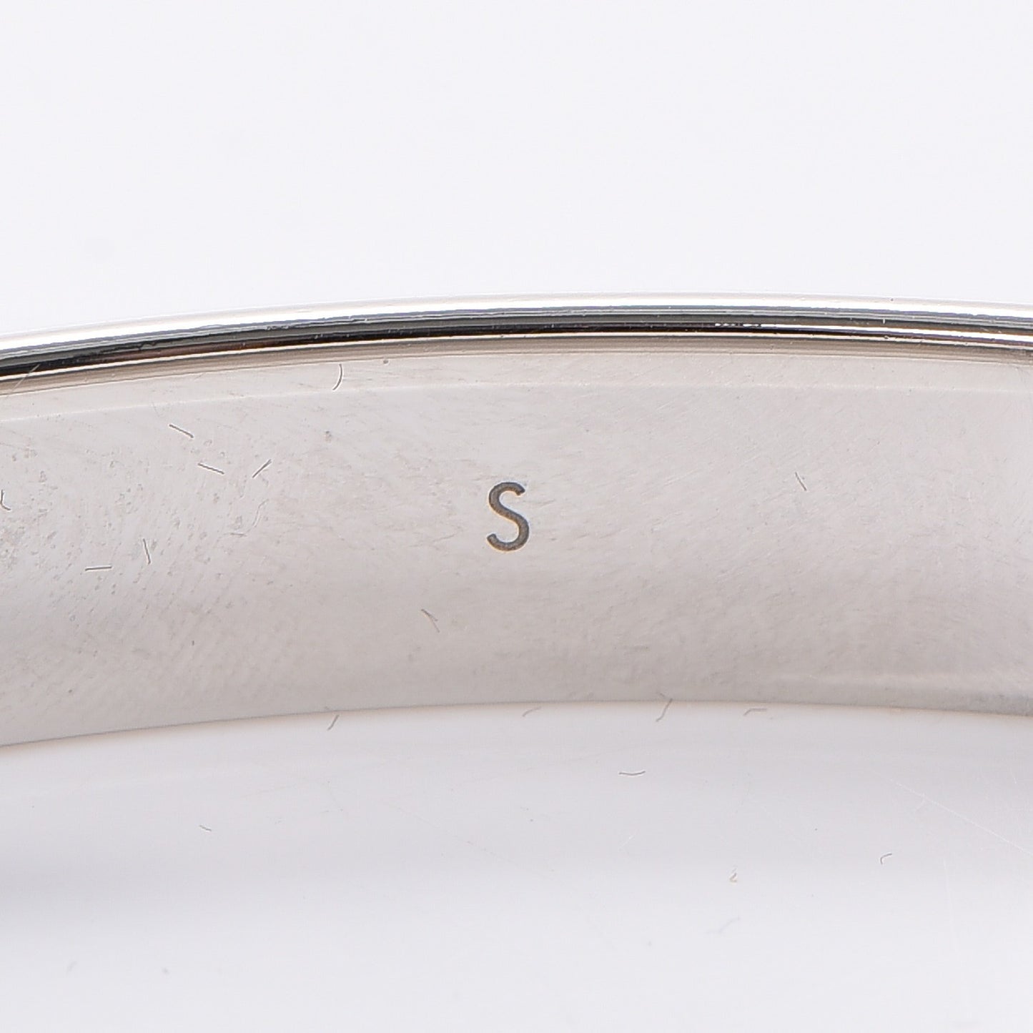 Palladium Monogram Nanogram Cuff S