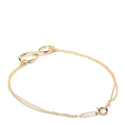 Tiffany 18K Yellow Gold Infinity Bracelet 3 of 6