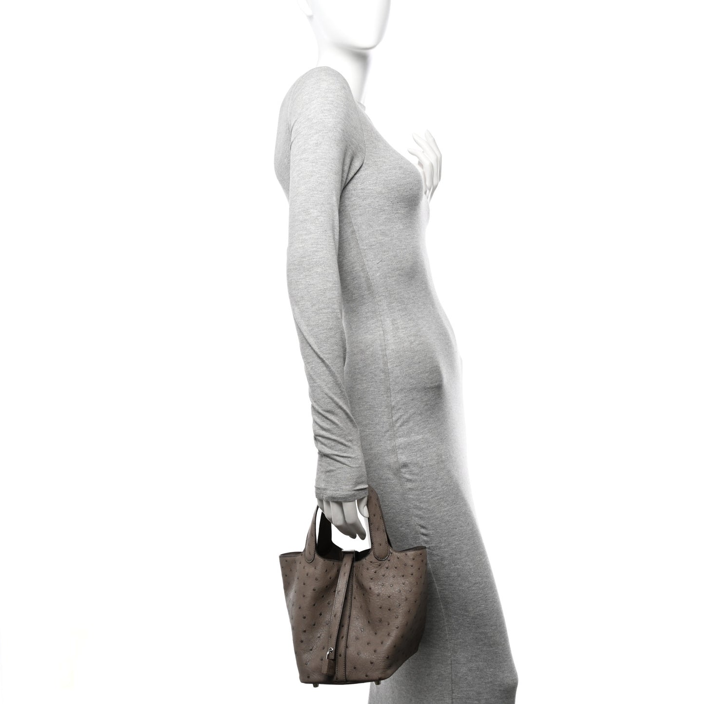 Ostrich Picotin Lock 18 Gris Tourterelle