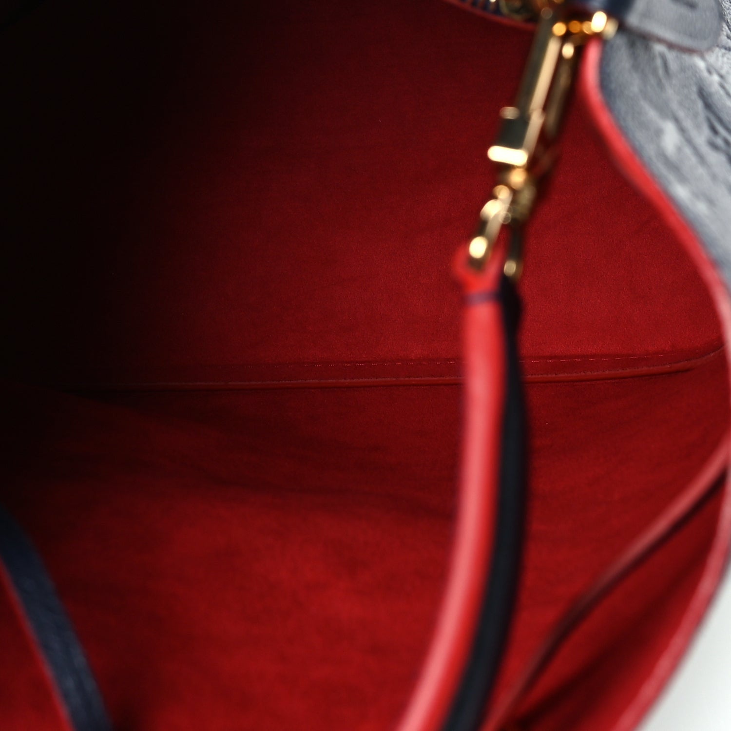 Louis Vuitton Empreinte Neonoe MM Marine Rouge 4 of 8