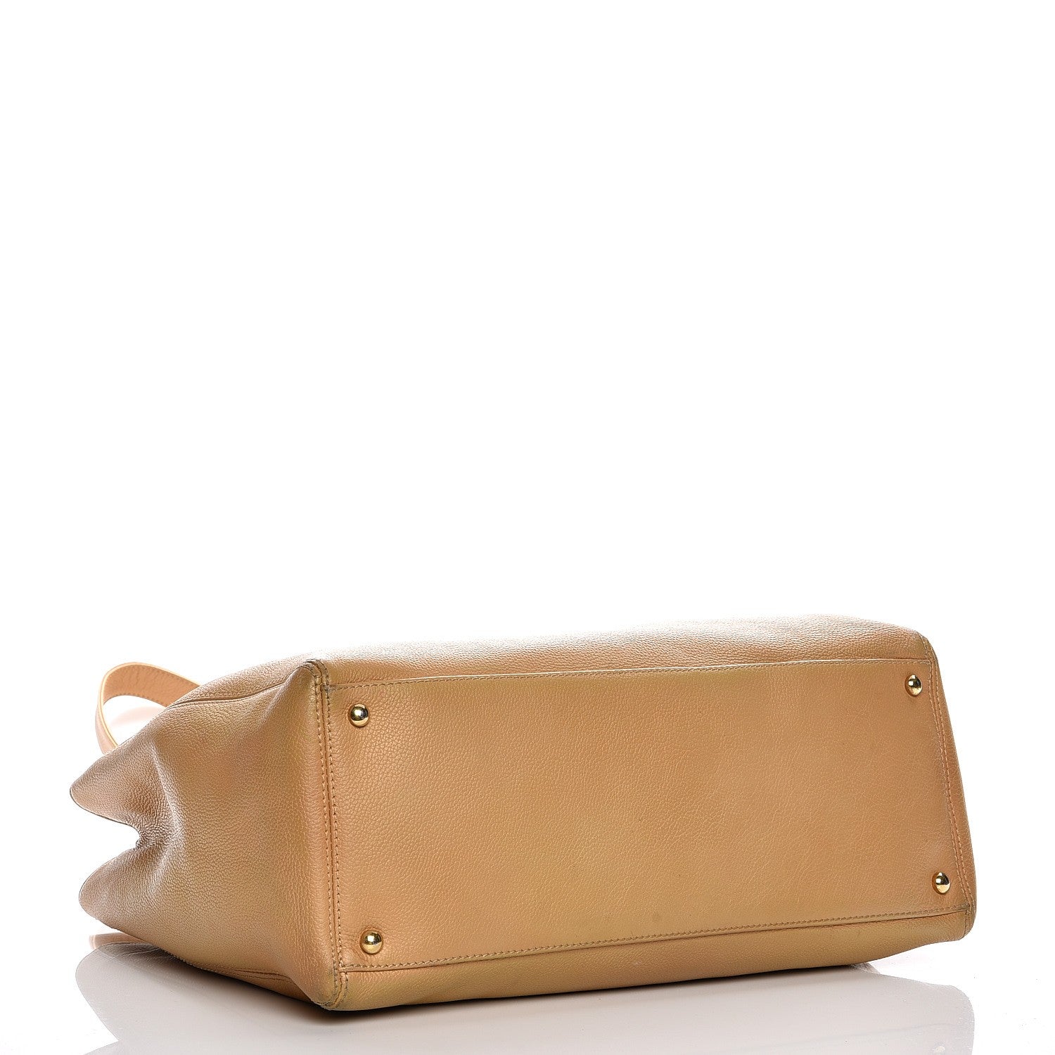 Chanel Calfskin Cerf Executive Shopper Tote Beige 5 of 19