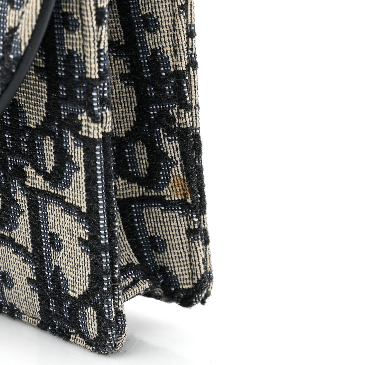 Christian Dior Oblique Saddle Belt Bag Blue 11 of 14