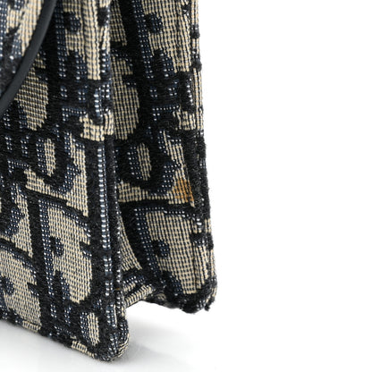 Christian Dior Oblique Saddle Belt Bag Blue 11 of 14