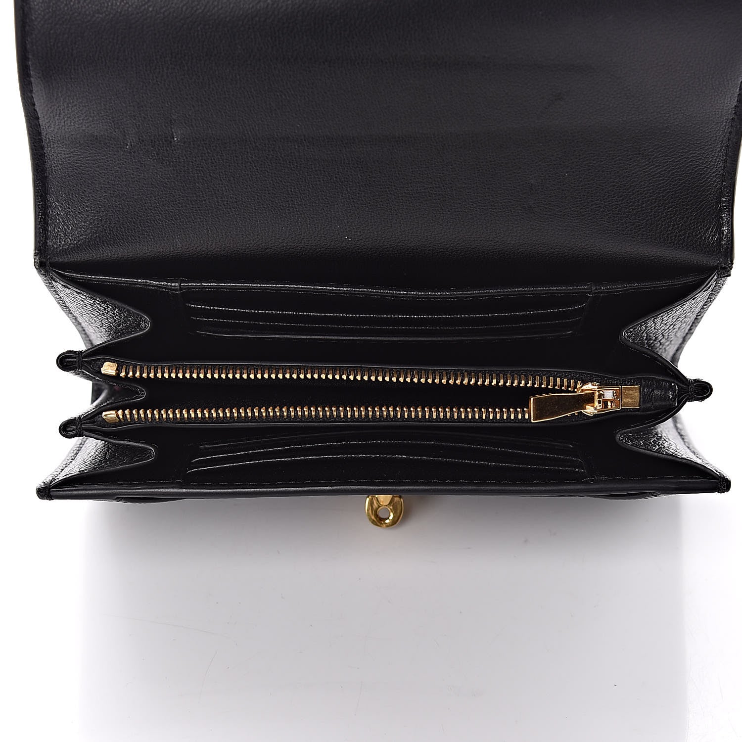 Mulberry Classic Grain Medium Darley Wallet Black 5 of 8