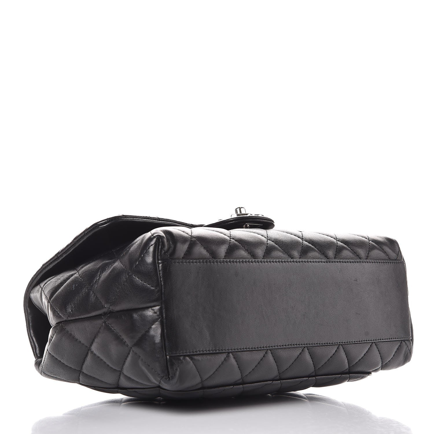 Chanel Lambskin Quilted Medium Kelly Flap Black 13 of 19