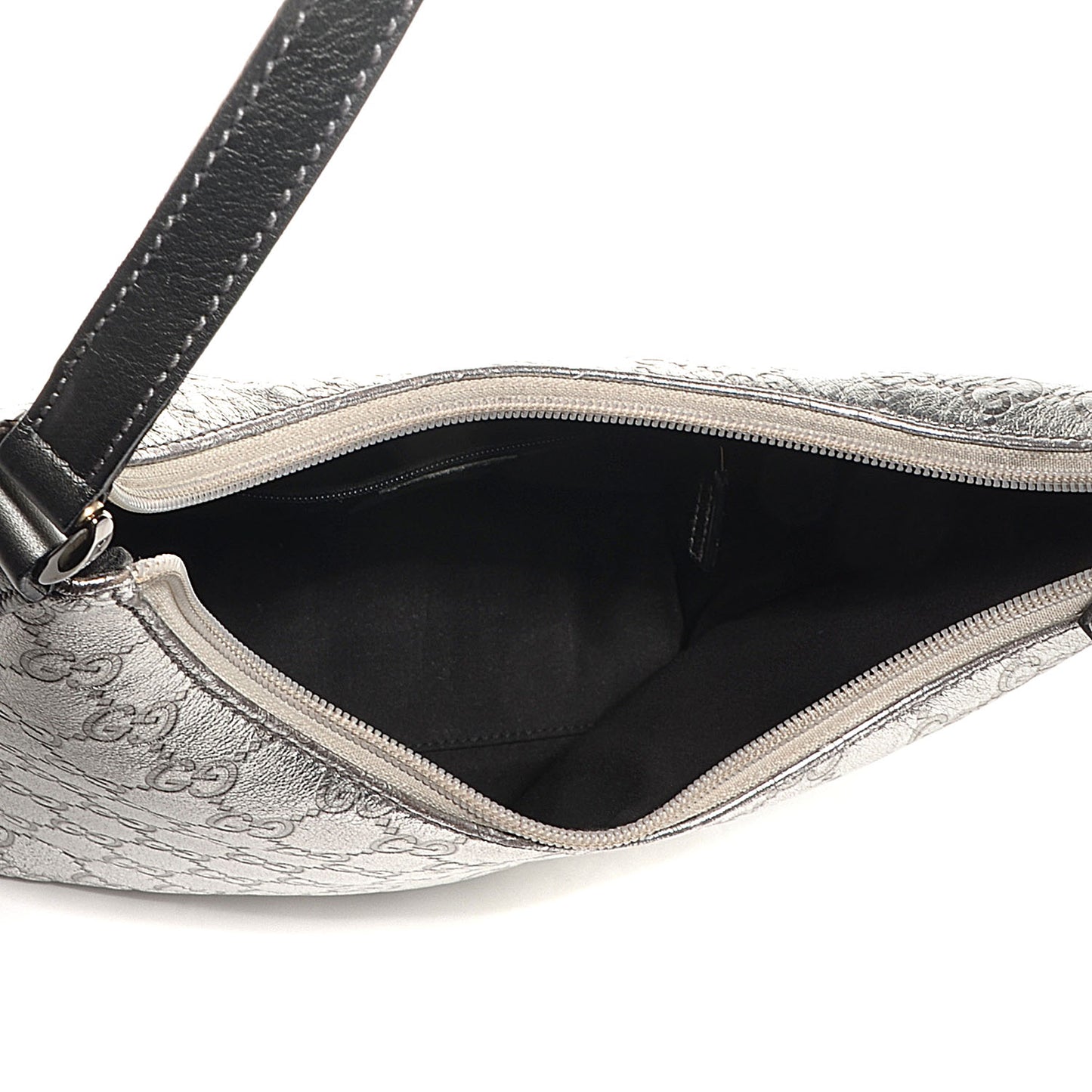 Guccissima Hobo Silver